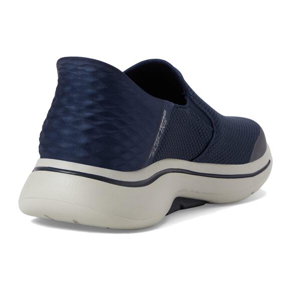 Skechers Mens Performance GO Walk Arch Fit Slip In Sneakers US 9.5 XW Blue NIB - Picture 4 of 13